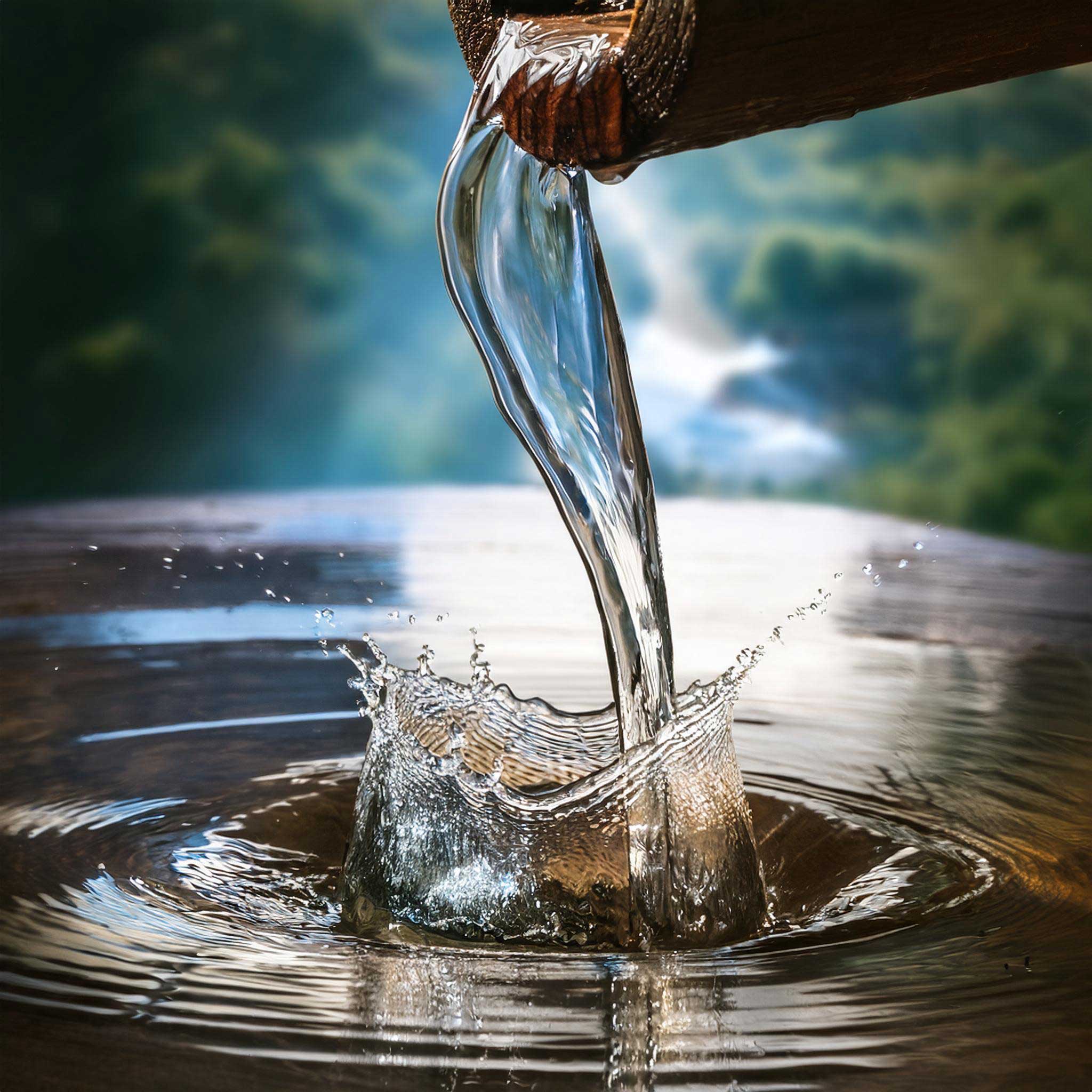 Dusty Road Distillery Artesian well water